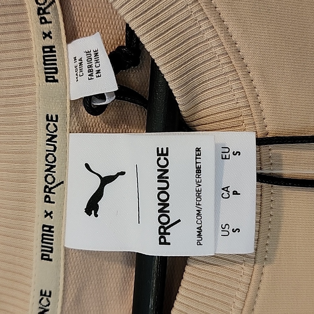 Puma Pronounce Dress Pebble, Size Small, Color Pebble, NWT - Picture 5 of 9